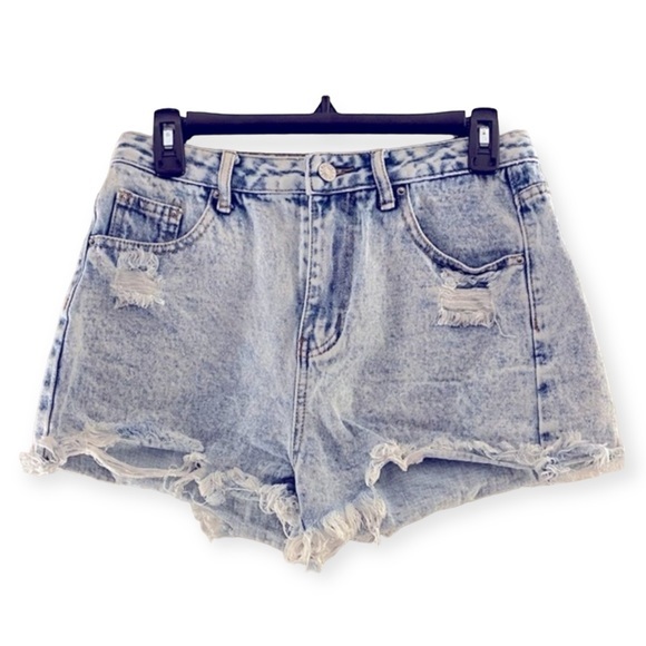 Shein Women’s Cutoff Jean Shorts Size‎ M - Picture 1 of 5
